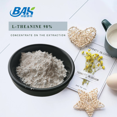 CAS NO 3081-61-6 Extracto de Ervas Naturais Para Uma Dieta Saudável Extracto de Chá Verde em Pó Teanina 98% em Pó