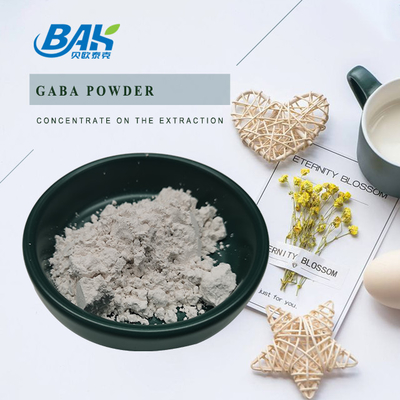 Fornecimento de fábrica Ácido gama-aminobutírico natural 99% GABA em pó