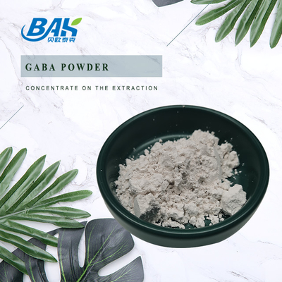 Fornecimento de fábrica Ácido gama-aminobutírico natural 99% GABA em pó