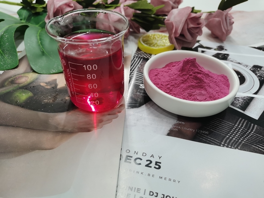 99,15% dos pós vermelhos roxos das frutas e legumes do cacto ISO Halal