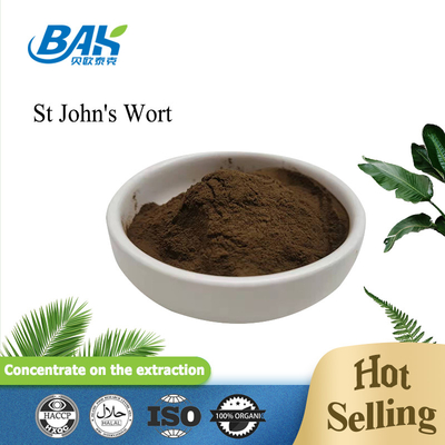 0,3% malha da passagem 80 do pó 100% de Brown do Wort de Hypericin St John