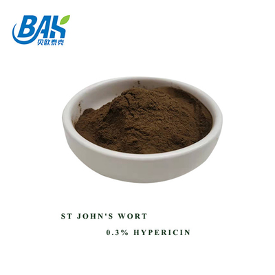 0,3% malha da passagem 80 do pó 100% de Brown do Wort de Hypericin St John