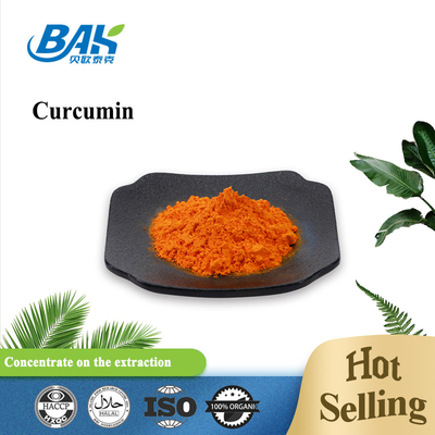10% - 95% Extrato de Cúrcuma Suplemento Nutritivo em Pó de Curcumina Laranja