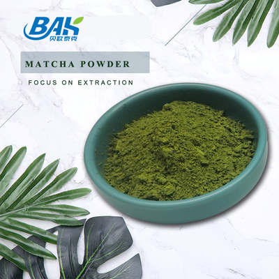 Pós das frutas e legumes de Matcha