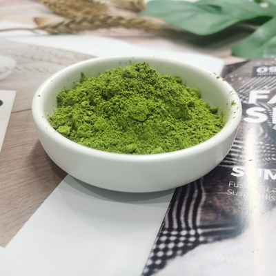 Pós das frutas e legumes de Matcha