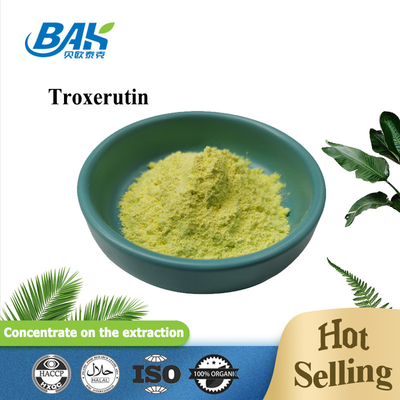 BAK Fabricação Troxerutina Suplementos de Reforço Imunológico Pó amarelo CAS 7085-55-4 1,65 g/Cm3