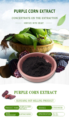 Do roxo roxo do extrato do milho das antocianidas 20:1 fino vermelho do 10:1 do 5:1 do pó