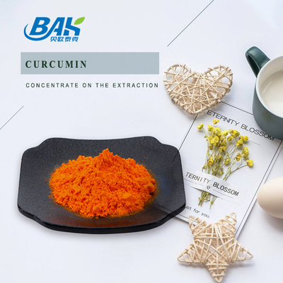 10% - 95% Extrato de Cúrcuma Suplemento Nutritivo em Pó de Curcumina Laranja