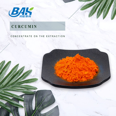 10% - 95% Extrato de Cúrcuma Suplemento Nutritivo em Pó de Curcumina Laranja