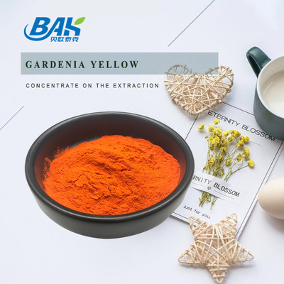 Gardenia amarelo em pó Colorante alimentar Aditivos alimentares naturais 94238-00-3