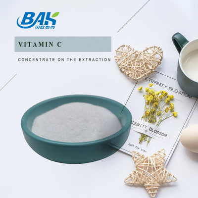 Suplemento nutricional de ácido ascórbico em pó Vitamina C CAS 50-81-7