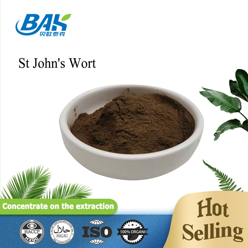 0,3% malha da passagem 80 do pó 100% de Brown do Wort de Hypericin St John