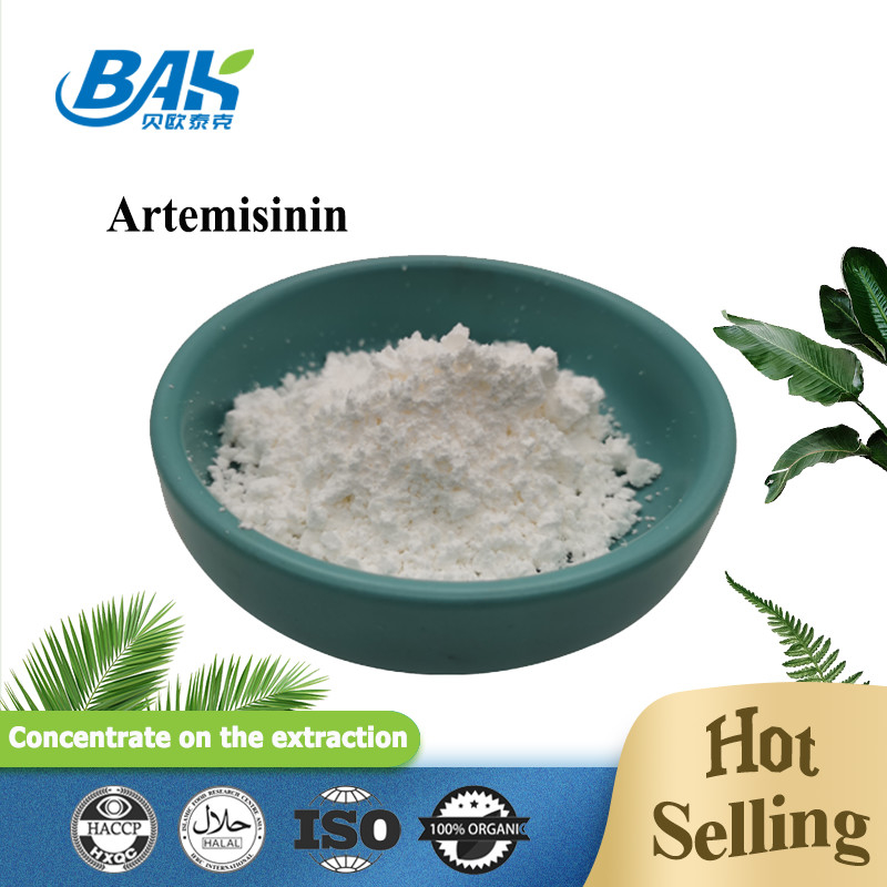 BAK Factory Wholesale 99% Diidroartemisinina Cristal Acicular Incolorido CAS 537-42-8