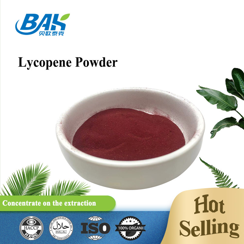 60 a 80 Mesh Tomato Lycopene Dark Red pulverize 5% 10% 20% 50% 98%